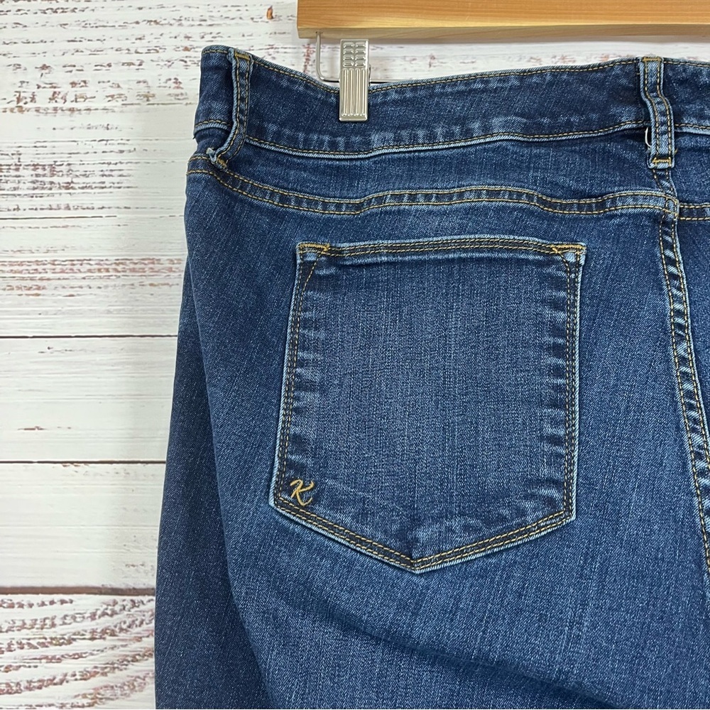 Kut From The Kloth Blue Baby Bootcut Denim Jeans - Picture 6 of 14